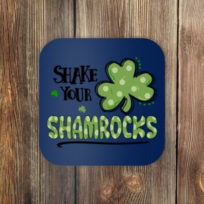 Shake Your Shamrocks Funny St. Patrick's Day Coaster