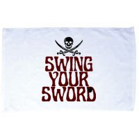 Swing Your Sword Hall State RIP Mike Coach Rest In Peace Microfiber Hand Towel