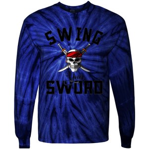 Swing Your Sword Hall State RIP Mike Coach Rest In Peace Tie-Dye Long Sleeve Shirt