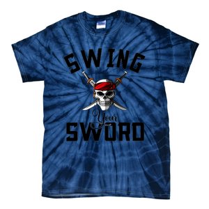 Swing Your Sword Hall State RIP Mike Coach Rest In Peace Tie-Dye T-Shirt