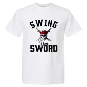 Swing Your Sword Hall State RIP Mike Coach Rest In Peace Garment-Dyed Heavyweight T-Shirt