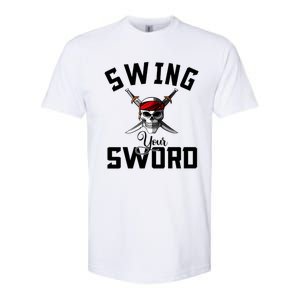 Swing Your Sword Hall State RIP Mike Coach Rest In Peace Softstyle CVC T-Shirt