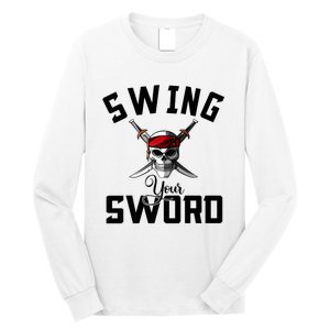 Swing Your Sword Hall State RIP Mike Coach Rest In Peace Long Sleeve Shirt