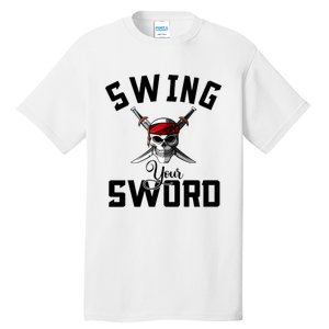 Swing Your Sword Hall State RIP Mike Coach Rest In Peace Tall T-Shirt