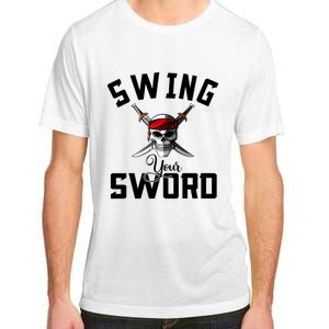 Swing Your Sword Hall State RIP Mike Coach Rest In Peace Adult ChromaSoft Performance T-Shirt