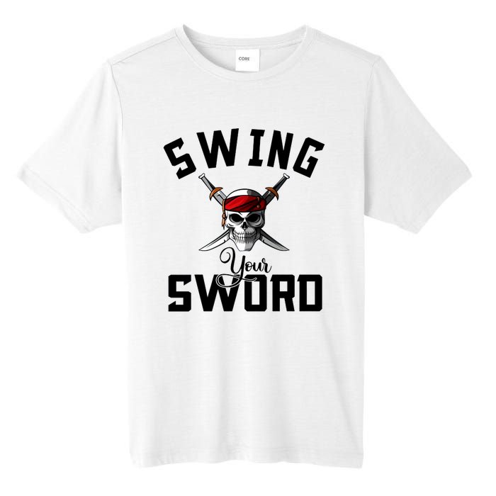 Swing Your Sword Hall State RIP Mike Coach Rest In Peace Tall Fusion ChromaSoft Performance T-Shirt