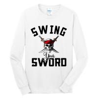 Swing Your Sword Hall State RIP Mike Coach Rest In Peace Tall Long Sleeve T-Shirt