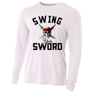 Swing Your Sword Hall State RIP Mike Coach Rest In Peace Cooling Performance Long Sleeve Crew