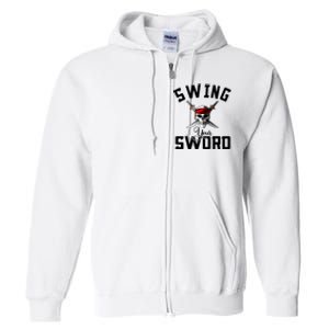 Swing Your Sword Hall State RIP Mike Coach Rest In Peace Full Zip Hoodie