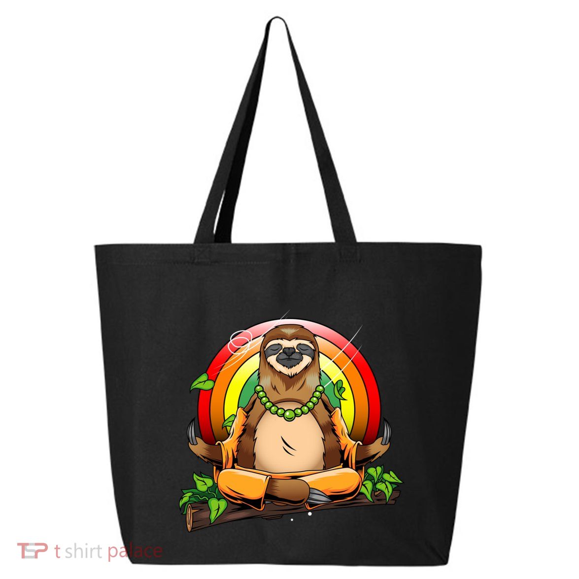 Sloth Yoga Super Cute Animal Yogi Meditating Magical Spirit Gift 25L Jumbo Tote