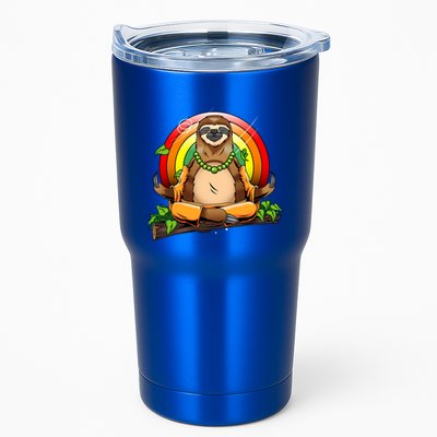 Sloth Yoga Super Cute Animal Yogi Meditating Magical Spirit Gift Tumbler