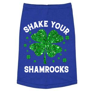 Shake Your Shamrocks Funny Leprechaun St Patricks Day Gift Doggie Tank