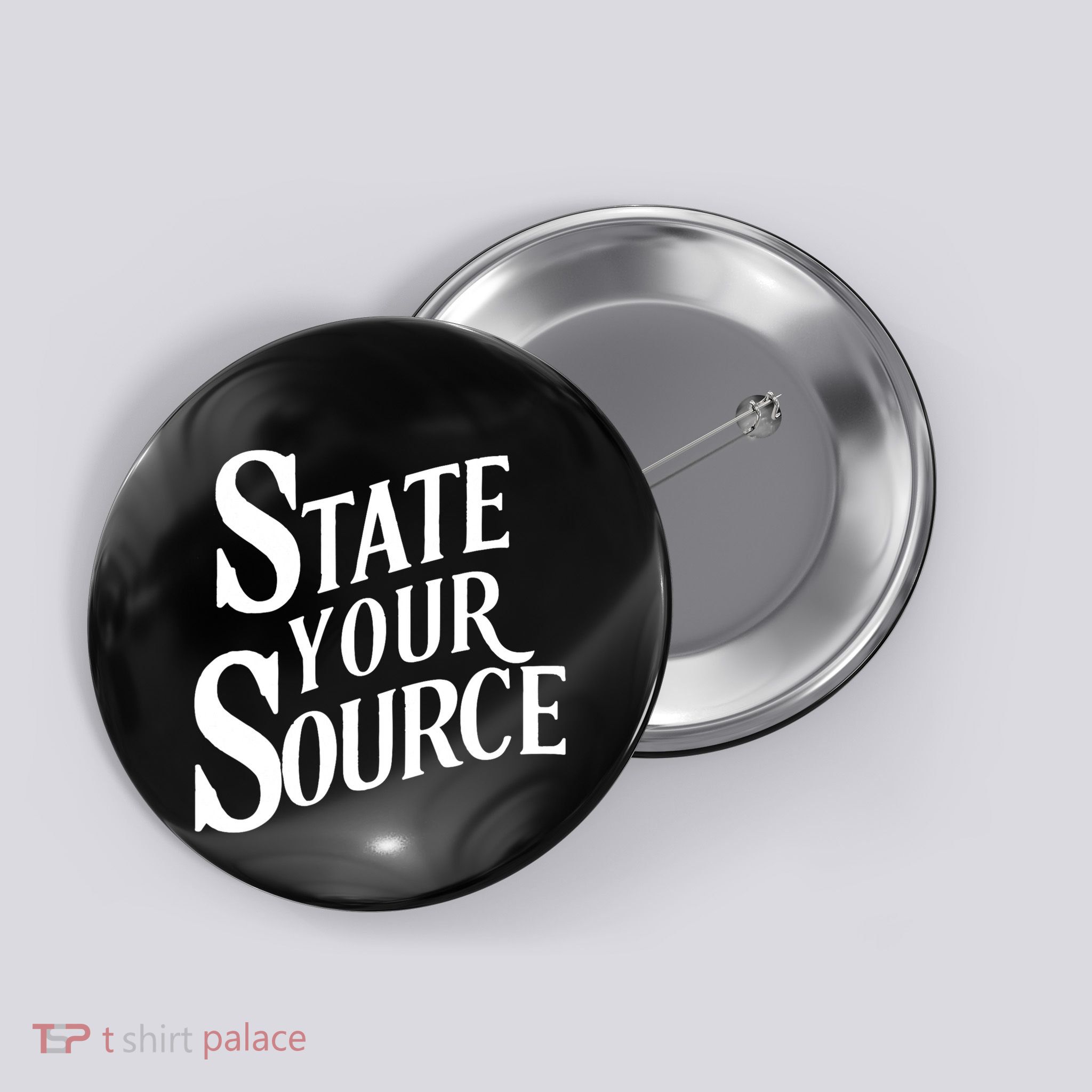 State Your Source Button