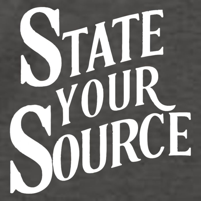 State Your Source Vector Backpack