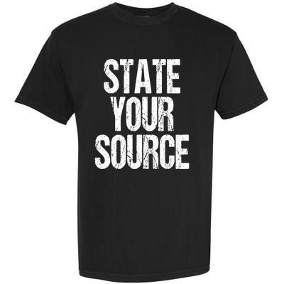 State Your Source Garment-Dyed Heavyweight T-Shirt