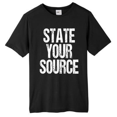 State Your Source Tall Fusion ChromaSoft Performance T-Shirt