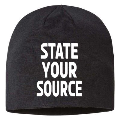 State Your Source Sustainable Beanie