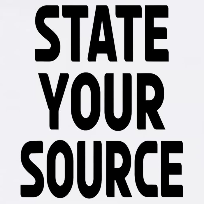 State Your Source T-Shirt