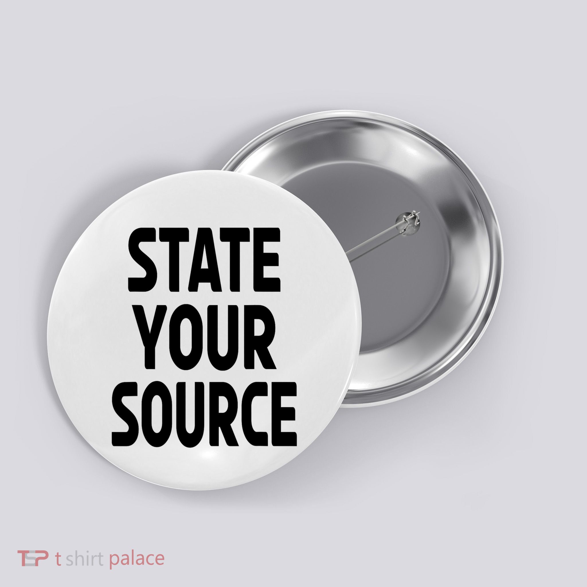 State Your Source Button