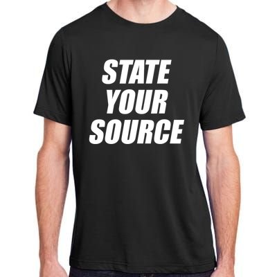 State Your Source Adult ChromaSoft Performance T-Shirt