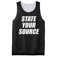 State Your Source Mesh Reversible Basketball Jersey Tank