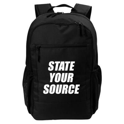 State Your Source Daily Commute Backpack