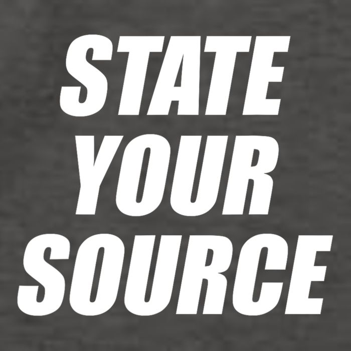 State Your Source Vector Backpack