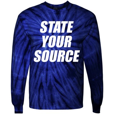 State Your Source Tie-Dye Long Sleeve Shirt