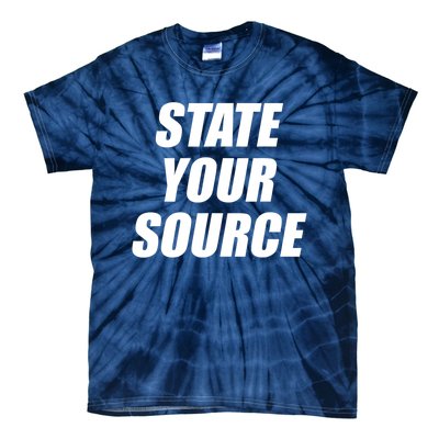 State Your Source Tie-Dye T-Shirt