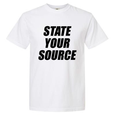 State Your Source Garment-Dyed Heavyweight T-Shirt