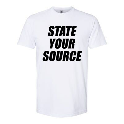 State Your Source Softstyle CVC T-Shirt