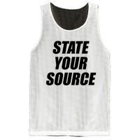 State Your Source Mesh Reversible Basketball Jersey Tank