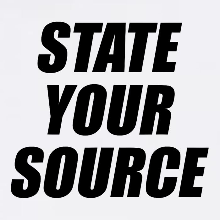 State Your Source Mousepad