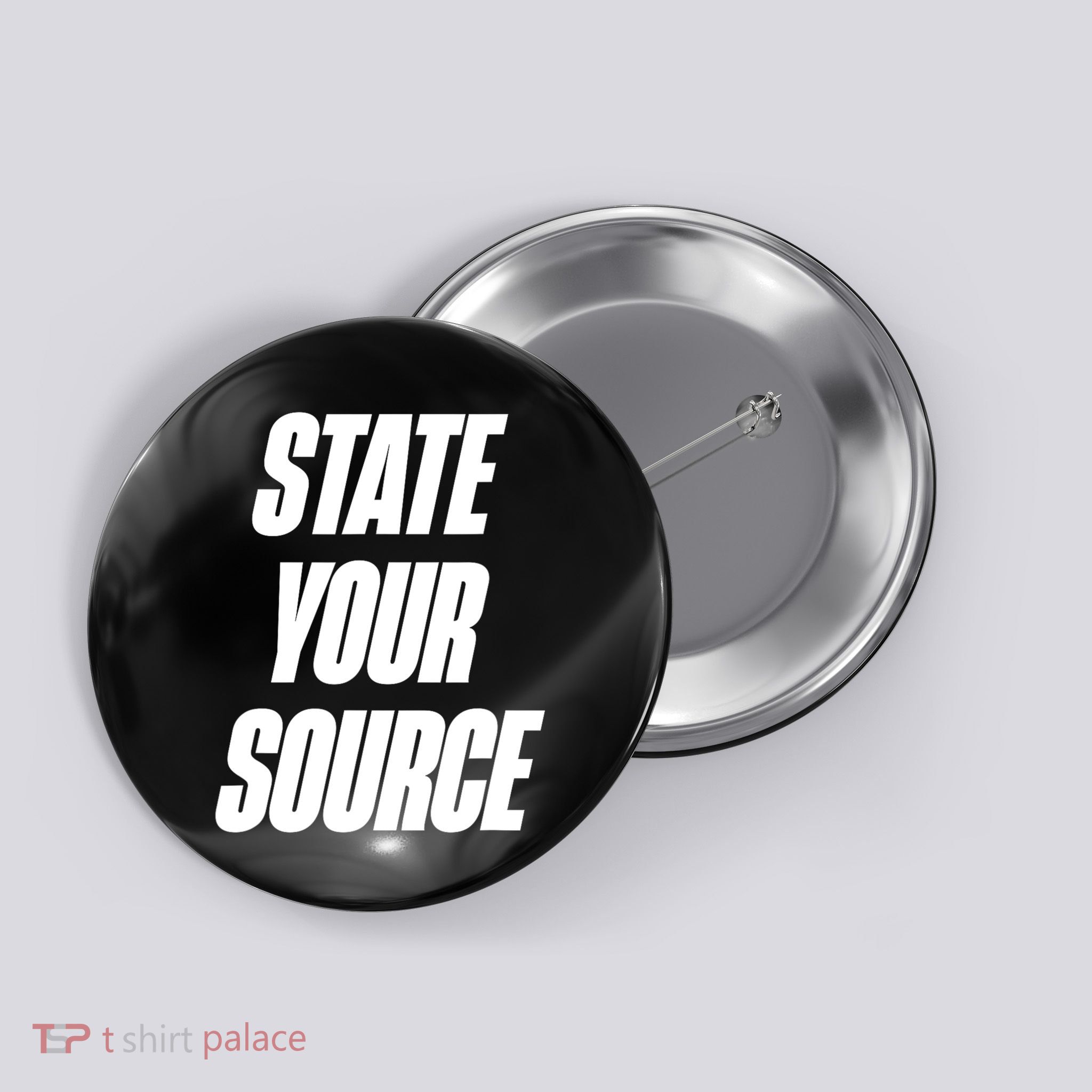 State Your Source Button