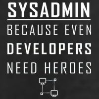 Sysadmin Because Even Developers Need Heroes Microfiber Hand Towel