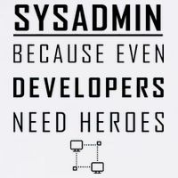 Sysadmin Because Even Developers Need Heroes Garment-Dyed Sweatshirt