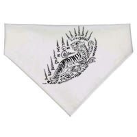 Sak Yant Thai Tattoo Powerful Tiger Magical Thailand USA-Made Doggie Bandana