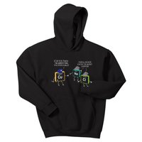 Stop You Two I'm Arresting You Salt Copper Funny Science Kids Hoodie