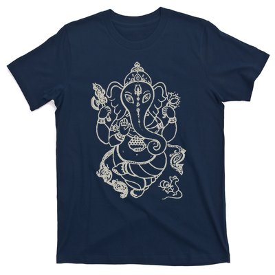 Sak Yant Thai Tattoo Ganesh Elephant God Thailand Gift T-Shirt