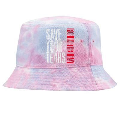 Save Your Tears Tie-Dyed Bucket Hat