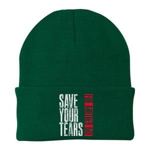 Save Your Tears Knit Cap Winter Beanie