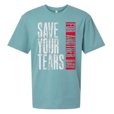 Save Your Tears Sueded Cloud Jersey T-Shirt