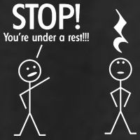 Stop You're Under A Rest Funny Tumbler