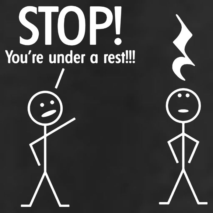 Stop You're Under A Rest Funny Tumbler