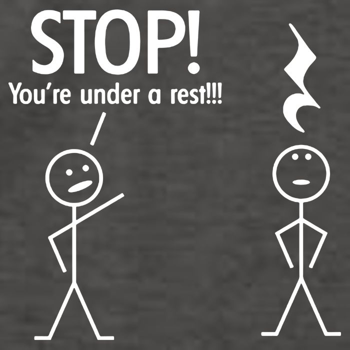 Stop You're Under A Rest Funny Vector Backpack