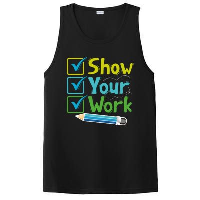 Show Your Work Testing Teacher PosiCharge Competitor Tank