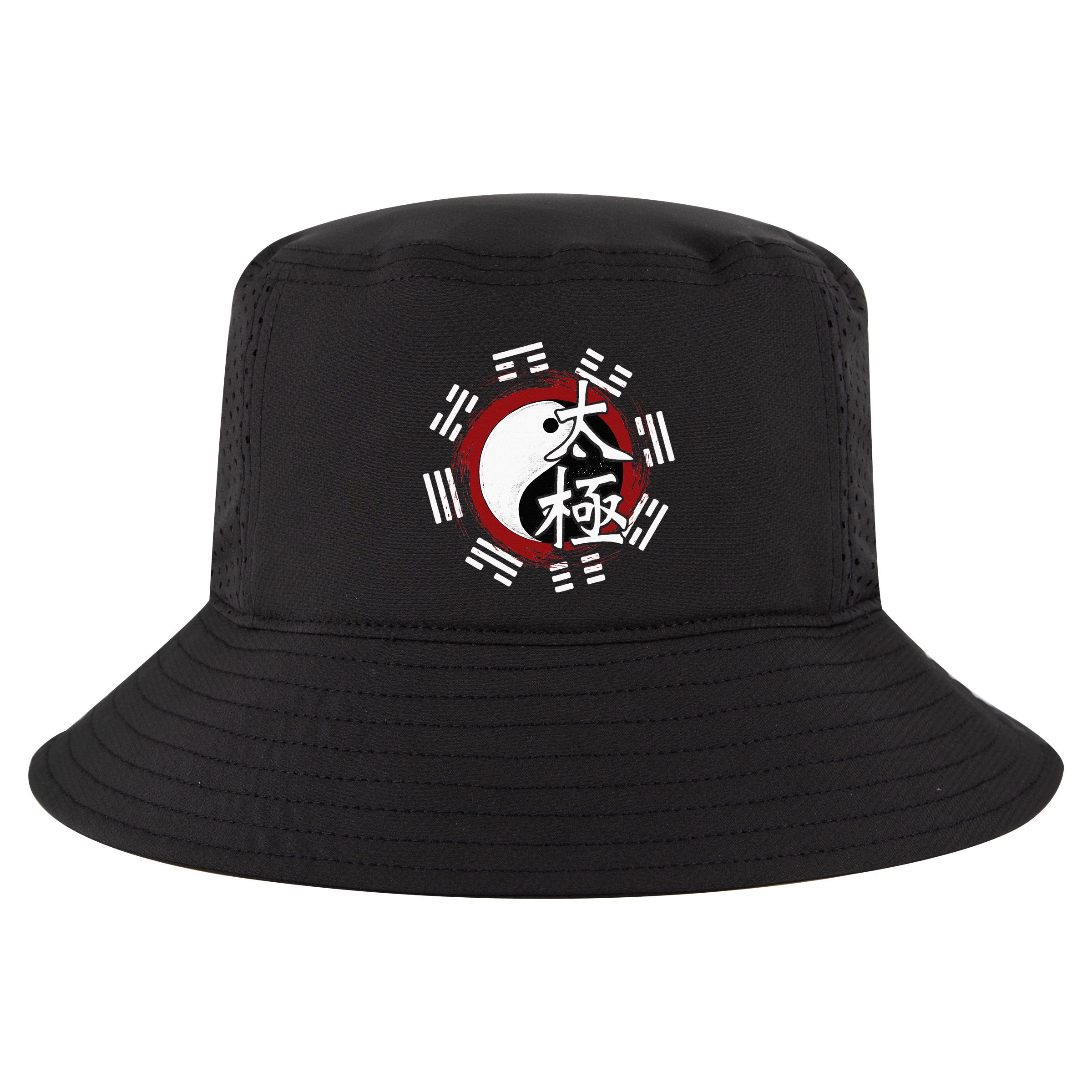 Spiritual Yin Yang Tai Chi Master Mind Body Wellness Cool Comfort Performance Bucket Hat