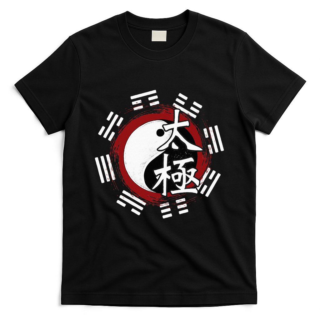 Spiritual Yin Yang Tai Chi Master Mind Body Wellness T-Shirt