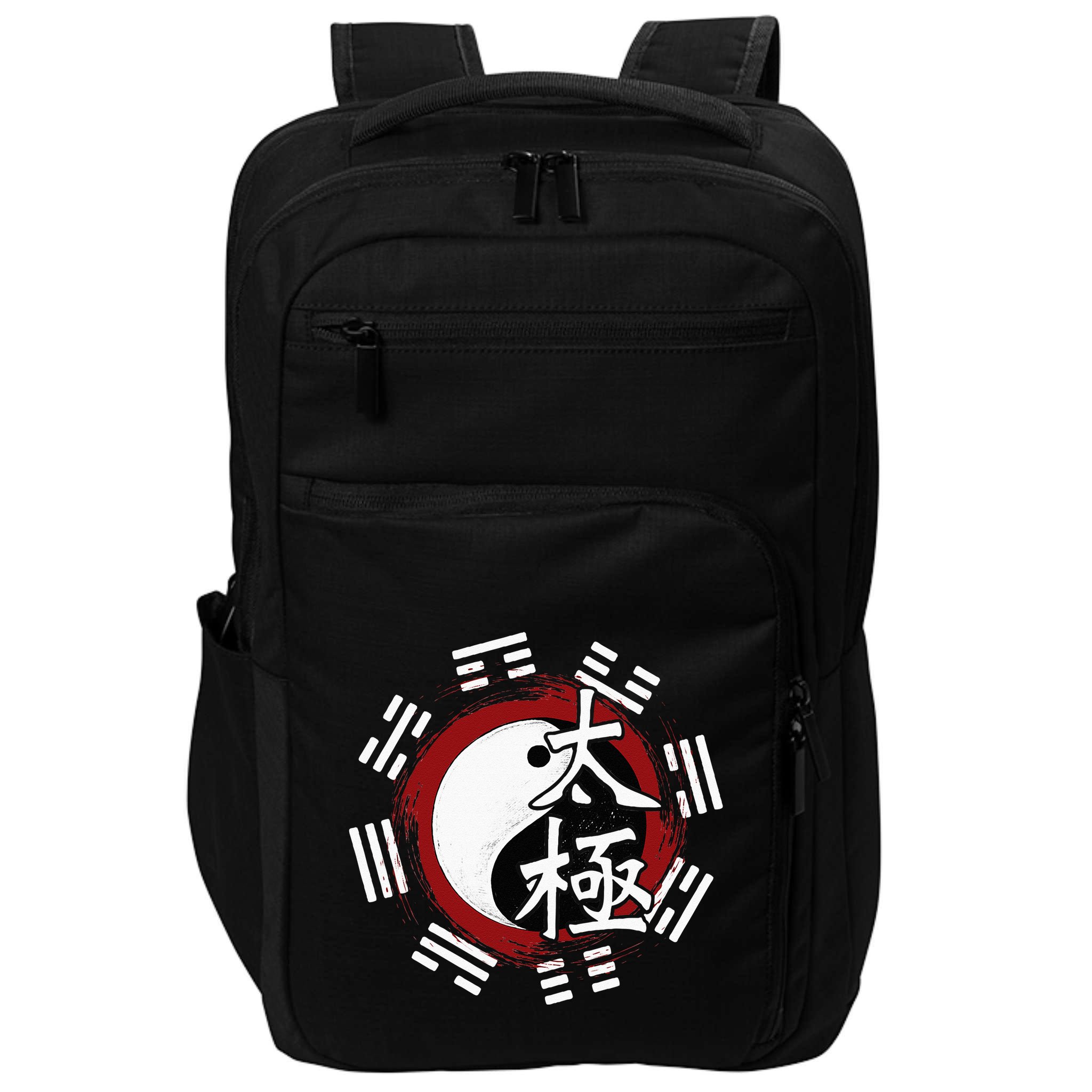 Spiritual Yin Yang Tai Chi Master Mind Body Wellness Impact Tech Backpack