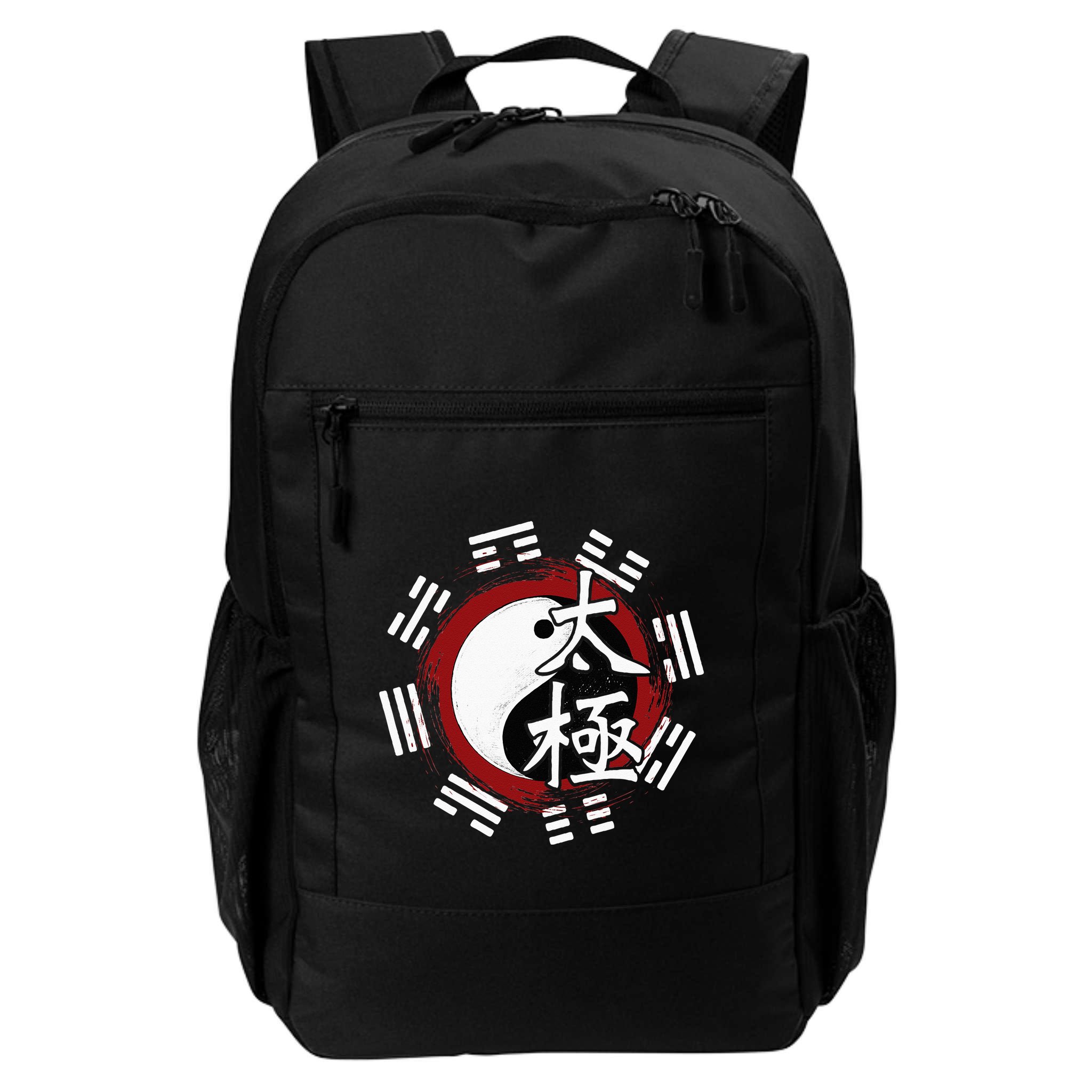Spiritual Yin Yang Tai Chi Master Mind Body Wellness Backpack